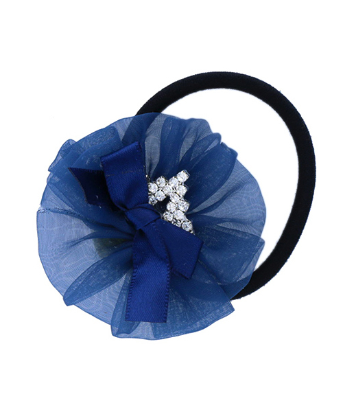 Catherine Cottage（キャサリンコテージ）の「マカロンティアラ クリップ ヘアゴム（その他ヘアアクセサリー・キッズ・ネイビー/レッド/ピンク/ブルー/イエロー/ブラック/ライラック/ホワイト・F/F2）」の10枚目の写真