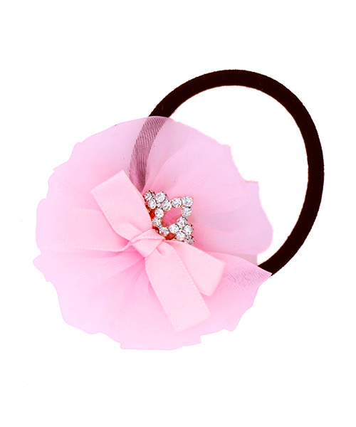 Catherine Cottage（キャサリンコテージ）の「マカロンティアラ クリップ ヘアゴム（その他ヘアアクセサリー・キッズ・ネイビー/レッド/ピンク/ブルー/イエロー/ブラック/ライラック/ホワイト・F/F2）」の13枚目の写真