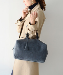 VitaFelice | リザード型押し2wayボストンバッグ/トート・ショルダーバッグ(ボストンバッグ)