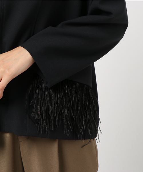 STUDIOUS SELECT（ステュディオスセレクト）の「【CITY】FEATHET PO（Tシャツ/カットソー・レディース・ブラック・FREE）」の7枚目の写真