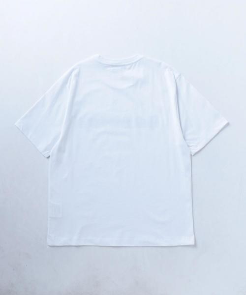 Gosha Rubchinskiy（ゴーシャラブチンスキー）の「GOSHA RUBCHINSKIY(ゴーシャ ラブチンスキー) LOGO TEE（Tシャツ/カットソー・メンズ・ホワイト/ブラック/レッド・LARGE/MEDIUM/SMALL）」の7枚目の写真