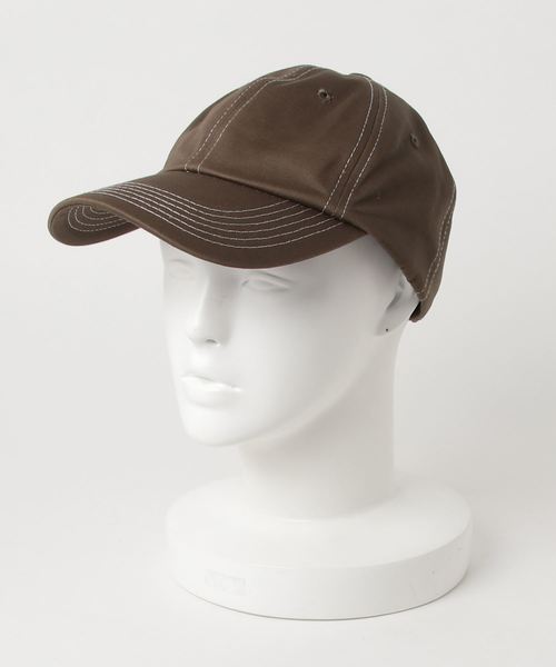 WEGO（ウィゴー）の「DISPARK/ステッチワークキャップ（キャップ・レディース・キャメル/カーキ/ブラック・FREE）」の12枚目の写真