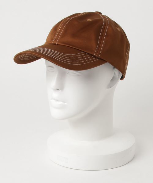 WEGO（ウィゴー）の「DISPARK/ステッチワークキャップ（キャップ・レディース・キャメル/カーキ/ブラック・FREE）」の13枚目の写真