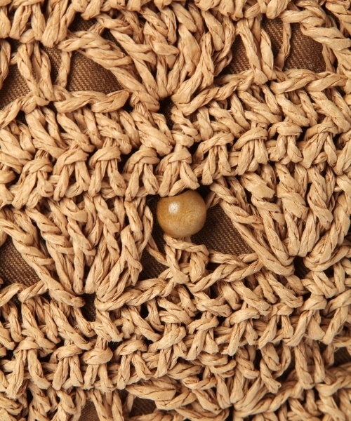 studio CLIP（スタディオクリップ）の「ペーパー×ビーズ2WAYがま口バッグ（ショルダーバッグ・レディース・ナチュラル/パープル/キャメル・FREE）」の16枚目の写真