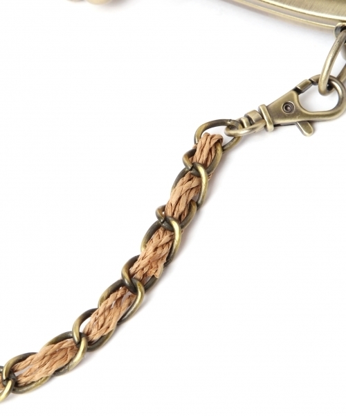 studio CLIP（スタディオクリップ）の「ペーパー×ビーズ2WAYがま口バッグ（ショルダーバッグ・レディース・ナチュラル/パープル/キャメル・FREE）」の12枚目の写真