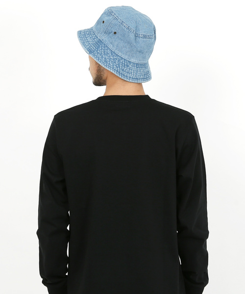 newhattan(ニューハッタン)の「【NEWHATTAN】デニムバケットハット(ハット・メンズ・ブラック/ライトブルー/インディゴブルー/ブルー・FREE)」の7枚目の写真