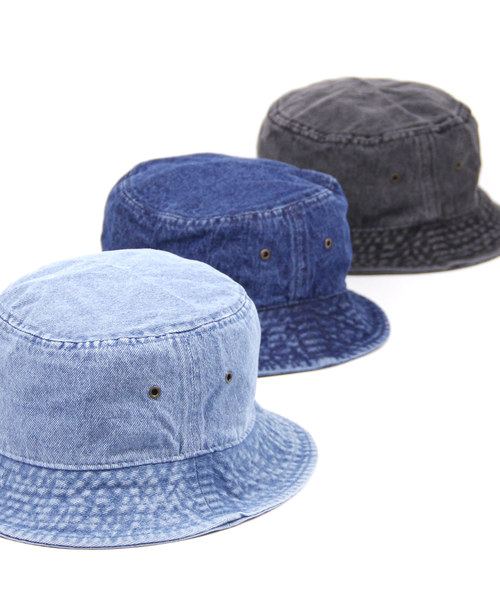 newhattan(ニューハッタン)の「【NEWHATTAN】デニムバケットハット(ハット・メンズ・ブラック/ライトブルー/インディゴブルー/ブルー・FREE)」の11枚目の写真