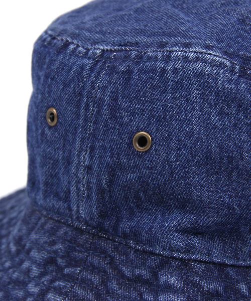 newhattan(ニューハッタン)の「【NEWHATTAN】デニムバケットハット(ハット・メンズ・ブラック/ライトブルー/インディゴブルー/ブルー・FREE)」の14枚目の写真