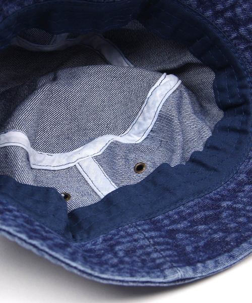 newhattan(ニューハッタン)の「【NEWHATTAN】デニムバケットハット(ハット・メンズ・ブラック/ライトブルー/インディゴブルー/ブルー・FREE)」の15枚目の写真