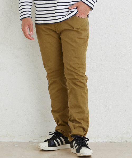 KRIFF MAYER（クリフメイヤー）の「スタンダードチノパンツ（チノパンツ・メンズ・ブラック/ベージュ/ネイビー/サンドベージュ/ダークネイビー/カーキ/ライトベージュ・SMALL/MEDIUM/LARGE/X-LARGE）」の3枚目の写真
