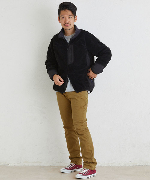 KRIFF MAYER（クリフメイヤー）の「スタンダードチノパンツ（チノパンツ・メンズ・ブラック/ベージュ/ネイビー/サンドベージュ/ダークネイビー/カーキ/ライトベージュ・SMALL/MEDIUM/LARGE/X-LARGE）」の16枚目の写真