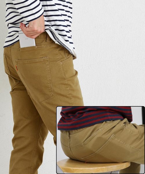 KRIFF MAYER（クリフメイヤー）の「スタンダードチノパンツ（チノパンツ・メンズ・ブラック/ベージュ/ネイビー/サンドベージュ/ダークネイビー/カーキ/ライトベージュ・SMALL/MEDIUM/LARGE/X-LARGE）」の17枚目の写真