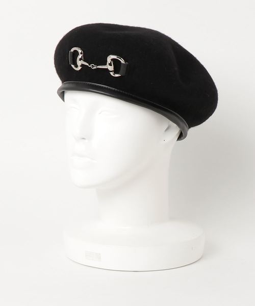 VENCEEXCHANGE（ヴァンスエクスチェンジ）の「ビットベレー帽（ハンチング/ベレー帽・レディース・グレー/ブラック/ベージュ・FREE）」の2枚目の写真