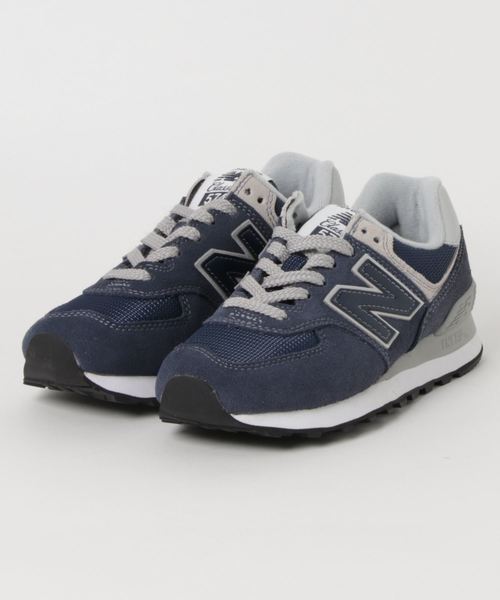NEW BALANCE（ニューバランス）の「New Balance WL574 EN EW EB EG ニューバランス スニーカー（スニーカー・レディース・ホワイト/ブラック/ネイビー/グレー・22.5cm/23.5cm/24.5cm/25.5cm/23.0cm/24.0cm/25.0cm/22.0cm）」の6枚目の写真