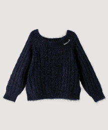 Catherine Cottage | ケーブル編み シャギーニット(ニット/セーター)