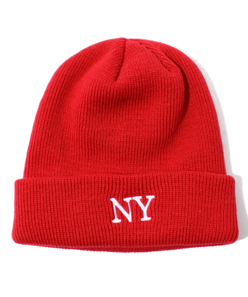 WEGO（ウィゴー）の「WEGO/USリブワッチキャップ（ニットキャップ/ビーニー・メンズ・ホワイト/ブラック/ダークグレー/ブルー/レッド・FREE）」の6枚目の写真