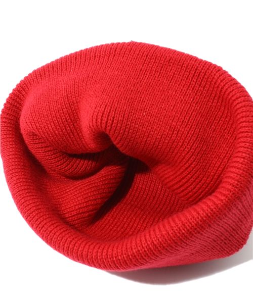 WEGO（ウィゴー）の「WEGO/USリブワッチキャップ（ニットキャップ/ビーニー・メンズ・ホワイト/ブラック/ダークグレー/ブルー/レッド・FREE）」の8枚目の写真