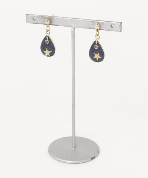 チャイハネ（チャイハネ）の「【チャイハネ】澄んだ夜空のドロップピアス（ピアス（両耳用）・レディース・その他1/その他2/その他3・FREE）」の4枚目の写真