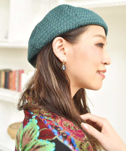 チャイハネ（チャイハネ）の「【チャイハネ】澄んだ夜空のドロップピアス（ピアス（両耳用）・レディース・その他1/その他2/その他3・FREE）」の6枚目の写真