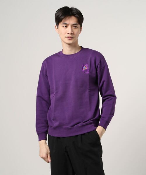 rehacer（レアセル）の「rehacer STAND : Flower Rose HW Sweat / フラワー ローズ ヘヴィーウエイト スウェット（スウェット・メンズ・ブラック/ネイビー/グレー/ブラック系その他5/ブラック系その他2/グレー系その他4/ブラック系その他4/グレー系その他3/グレー系その他5/グレー系その他2/ブラック系その他3/ブルー系その他3/ブルー系その他4/ブルー系その他5/パープル系その他4/ホワイト/ベージュ・SMALL/MEDIUM/LARGE/X-SMALL/X-LARGE）」の17枚目の写真