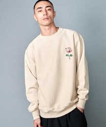 rehacer STAND : Flower Rose HW Sweat / フラワー ローズ ヘヴィーウエイト スウェット