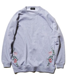 rehacer STAND : Flower Rose HW Sweat / フラワー ローズ ヘヴィーウエイト スウェット
