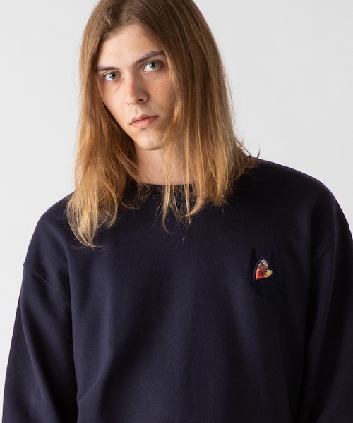 rehacer（レアセル）の「rehacer STAND : Flower Rose HW Sweat / フラワー ローズ ヘヴィーウエイト スウェット（スウェット・メンズ・ブラック/ネイビー/グレー/ブラック系その他5/ブラック系その他2/グレー系その他4/ブラック系その他4/グレー系その他3/グレー系その他5/グレー系その他2/ブラック系その他3/ブルー系その他3/ブルー系その他4/ブルー系その他5/パープル系その他4/ホワイト/ベージュ・SMALL/MEDIUM/LARGE/X-SMALL/X-LARGE）」の15枚目の写真