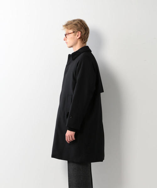 Steven Alan T/W FAT BAL COLLAR COAT 黒 M Steven Alan T/W FAT BAL COLLAR COAT 黒 M