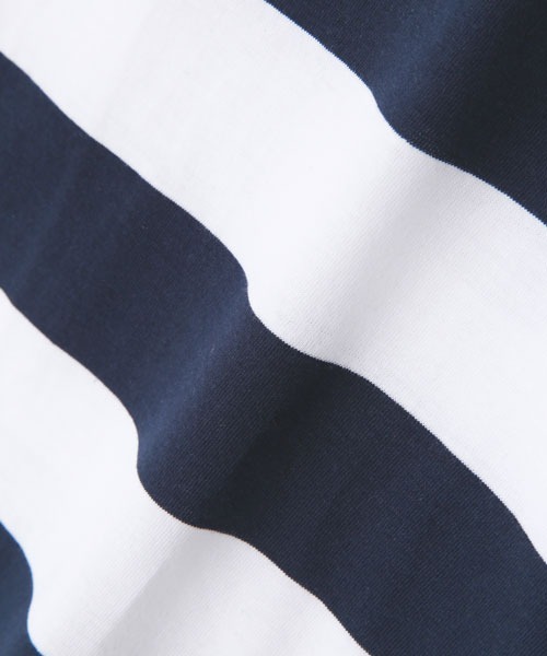 SUNSPEL（サンスペル）の「SUNSPEL / MEN’S?ORGANIC COTTON（Tシャツ/カットソー・メンズ・ネイビー/レッド・SMALL/LARGE/MEDIUM）」の4枚目の写真