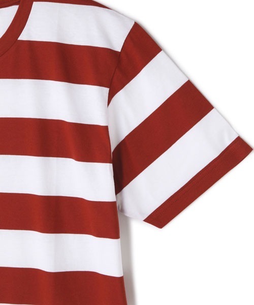 SUNSPEL（サンスペル）の「SUNSPEL / MEN’S?ORGANIC COTTON（Tシャツ/カットソー・メンズ・ネイビー/レッド・SMALL/LARGE/MEDIUM）」の12枚目の写真