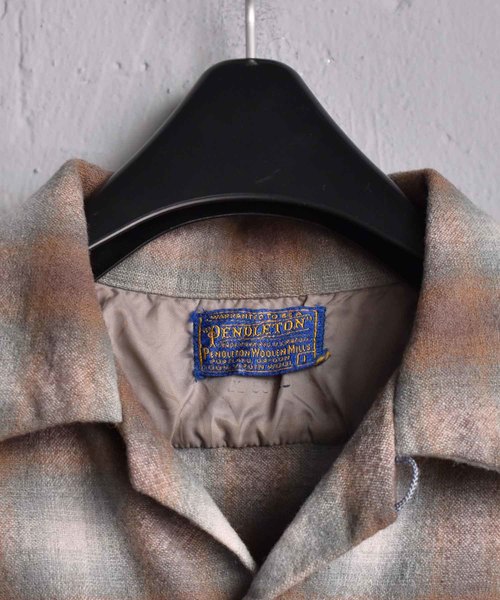 PENDLETON（ペンドルトン）の「【ヴィンテージ古着】60's PENDLETON/ペンドルトン チェック ウールシャツ（シャツ/ブラウス・メンズ・ブラウン・LARGE）」の3枚目の写真
