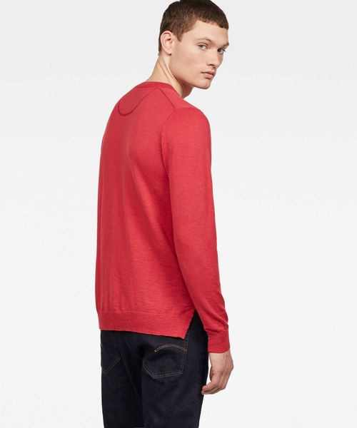 G-STAR(ジースター)の「Core Pocket Knit(ニット/セーター・メンズ・ホワイト/レッド/ダークブルー/ライトブルー・SMALL/MEDIUM/LARGE/X-SMALL)」の18枚目の写真