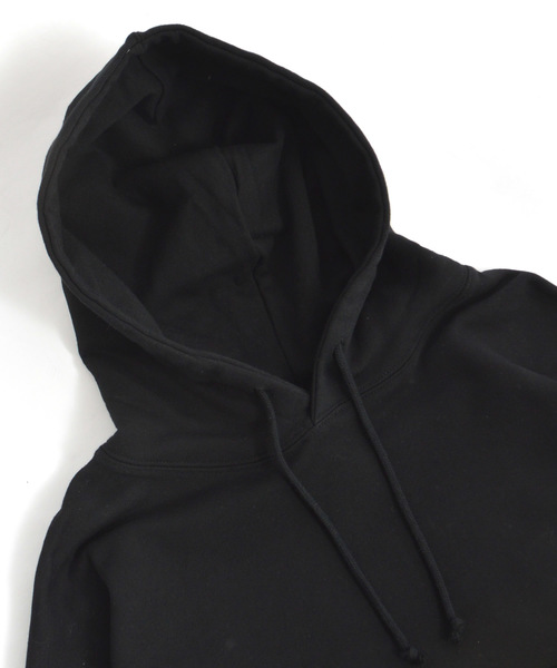 made in standard （メイドインスタンダード）の「ビッグシルエット 12ozヘビーウェイトスウェット プルオーバーパーカー（パーカー・レディース・ホワイト/ブラック/ベージュ/ピンク/ミント/杢グレー・FREE）」の7枚目の写真