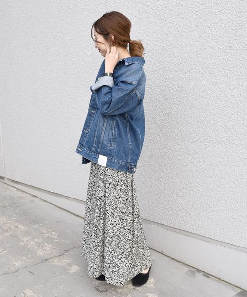 SHIPS（シップス）の「デニムジャケット 19SS（デニムジャケット・レディース・ブラック/ブルー・ONE SIZE）」の20枚目の写真