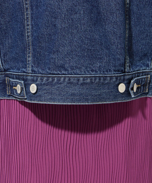 SHIPS（シップス）の「デニムジャケット 19SS（デニムジャケット・レディース・ブラック/ブルー・ONE SIZE）」の16枚目の写真