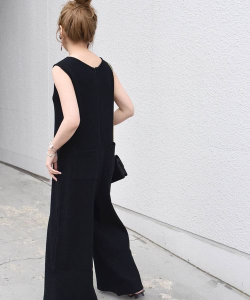 Khaju(カージュ)の「Khaju:サーマルオールインワン◇(サロペット/オーバーオール・レディース・ブラック/ベージュ/ブラウン・ONE SIZE)」の13枚目の写真