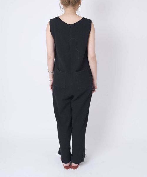 Khaju(カージュ)の「Khaju:サーマルオールインワン◇(サロペット/オーバーオール・レディース・ブラック/ベージュ/ブラウン・ONE SIZE)」の18枚目の写真