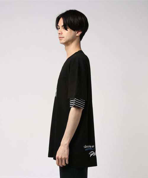 rovtski（ロフトスキー）の「【ビッグシルエット】SID ASST SS T SHIRT/シド オーバーサイズ デザイン Tシャツ 半袖（Tシャツ/カットソー・メンズ・ブラック系その他2/ブラック系その他3/ブラック系その他4/ブラック系その他5/ホワイト系その他5/ブラック系その他/ホワイト系その他/イエロー/ホワイト系その他2/ホワイト系その他3/ホワイト系その他4・FREE）」の16枚目の写真