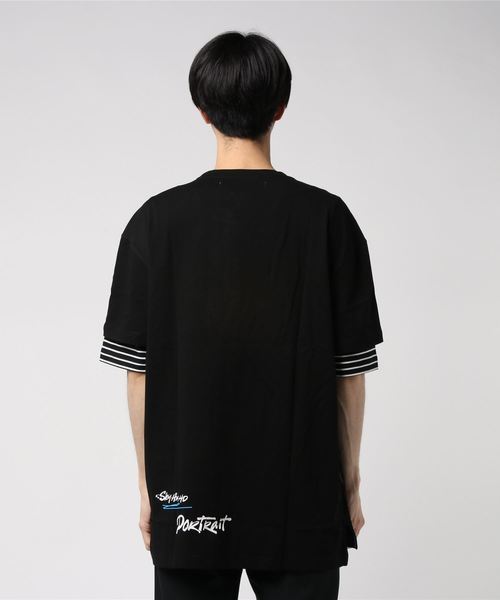 rovtski（ロフトスキー）の「【ビッグシルエット】SID ASST SS T SHIRT/シド オーバーサイズ デザイン Tシャツ 半袖（Tシャツ/カットソー・メンズ・ブラック系その他2/ブラック系その他3/ブラック系その他4/ブラック系その他5/ホワイト系その他5/ブラック系その他/ホワイト系その他/イエロー/ホワイト系その他2/ホワイト系その他3/ホワイト系その他4・FREE）」の18枚目の写真