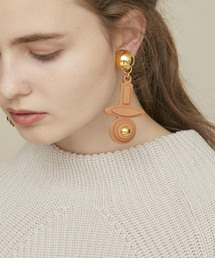 THE Dallas | 【THE Dallas(ザ ダラス)】レザーダラスイヤリング D9A-63(イヤリング)