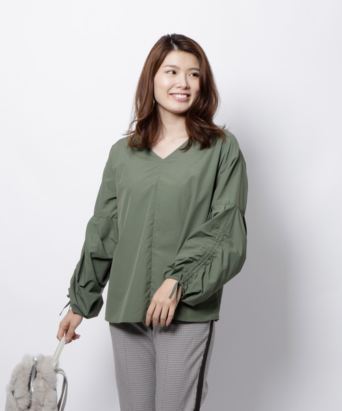 「美品」ヴェロフォンナ　アキロンコラボ3WAYボリュームスリーブブラウス ヴェロフォンナ アキロンコラボ3WAYボリュームスリーブブラウス