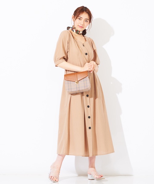 WEGO(ウィゴー)の「WEGO/チェーンショルダーバッグ(ショルダーバッグ・レディース・ブラック/その他1/その他2/ライトブラウン・FREE)」の14枚目の写真