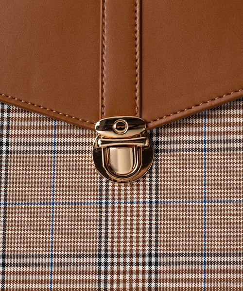 WEGO(ウィゴー)の「WEGO/チェーンショルダーバッグ(ショルダーバッグ・レディース・ブラック/その他1/その他2/ライトブラウン・FREE)」の15枚目の写真