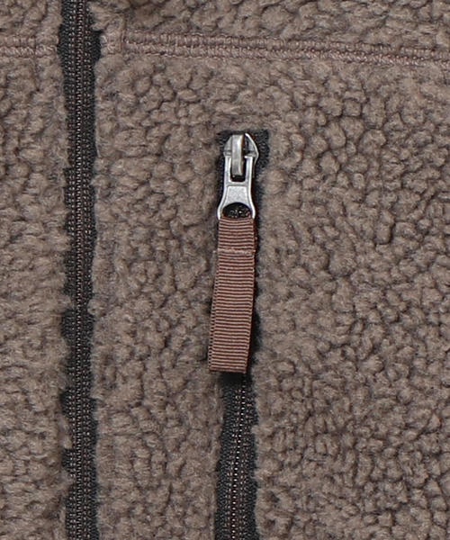 coen（コーエン）の「ボアフリーススタンドジップブルゾン（ブルゾン・メンズ・モカ/ナチュラル/パープル・MEDIUM/LARGE/X-LARGE/SMALL）」の18枚目の写真