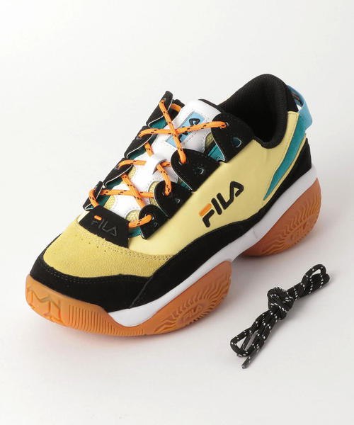 FILA（フィラ）の「＜FILA＞ PROVENANCE LOW/スニーカー（スニーカー・メンズ・オフホワイト/イエロー・26cm/27cm/28cm/26.5cm）」の8枚目の写真