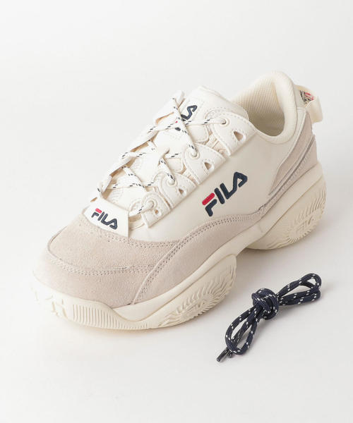 FILA（フィラ）の「＜FILA＞ PROVENANCE LOW/スニーカー（スニーカー・メンズ・オフホワイト/イエロー・26cm/27cm/28cm/26.5cm）」の10枚目の写真