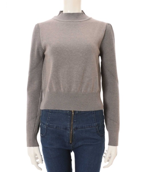 fifth（フィフス）の「ボリュームスリーブハイゲージニット（ニット/セーター・レディース・ホワイト/ブラック/ベージュ/グレー・MEDIUM）」の7枚目の写真