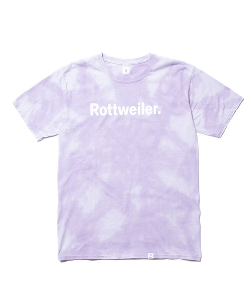 ROTTWEILER(ロットワイラー)の「Dyed R・W Tee(Tシャツ/カットソー)」|パープル