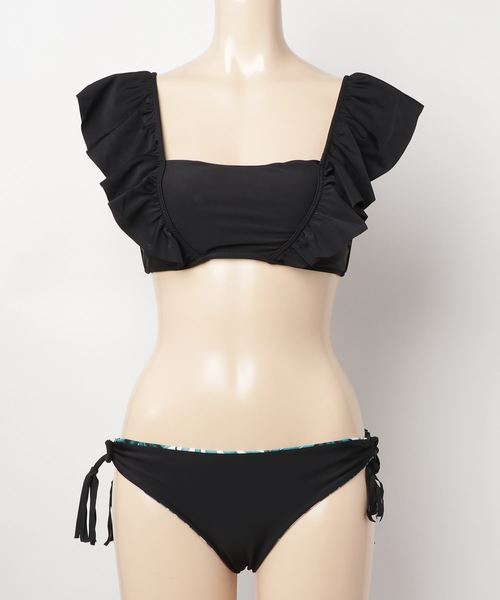 夏前限定値下げRESELVES ビキニ　セット売り　水着　リバーシブル　バンドゥ 夏前限定値下げRESELVES ビキニ セット売り 水着 リバーシブル