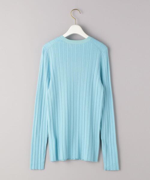 AEWEN MATOPH（イウエン マトフ）の「＜AEWEN MATOPH（イウエン マトフ）＞ リブ クルーネック ニット（ニット/セーター・レディース・オレンジ/イエロー/オフホワイト/ターコイズブルー・FREE）」の19枚目の写真